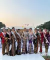 4th Runner Up Puteri Indonesia 2023 Puteri Modiyanti tampil elegan dibalut kebaya kutubaru hitam dari Intan Avantie. [Instagram/putmod]