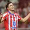 Di menit ke-94, Julian Alvarez menutup pesta gol Atletico Madrid ke gawang Valencia CF. (Pierre-Philippe MARCOU/AFP)