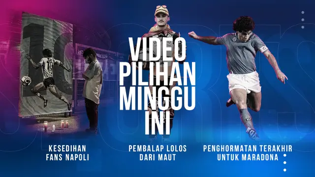 VIDEO: 3 Video Pilihan Minggu Ini, Meninggalnya Diego Maradona dan Momen Mengerikan di Moto2 Portugal