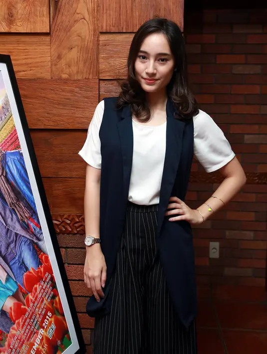 Tatjana Saphira menjadi aktris muda berbakat yang kini menjadi sorotan. Kini ia sedang dalam promo film ‘Negeri Van Oranje’ setelah menyelesaikan proses syuting di negeri kincir angin tersebut. (Deki Prayoga/Bintang.com)