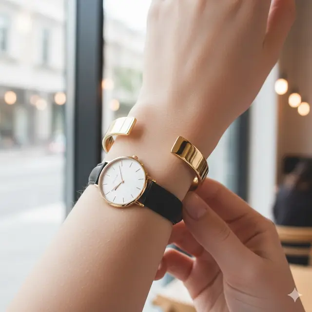 Gelang Cuff Terbuka (Open Cuff): Sentuhan Kekinian