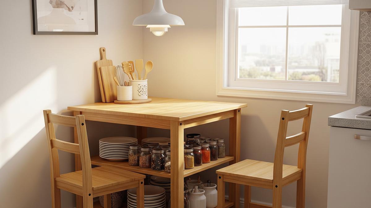 7 Ide Meja Dapur Mini untuk Rumah Kontrakan, Efisien di Ruang Terbatas