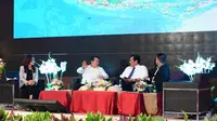 Ketua DPR RI Bambang Soesatyo menjadi pembicara di Seminar Nasional ‘Kebijakan dan Koordinasi Bidang Maritim untuk Kesejahteraan Nelayan' di Gedung BPK RI.