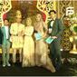 7 Potret Dekorasi Ngunduh Mantu Ria Ricis dan Teuku Ryan, Bernuansa Emas (Sumber: YouTube/MOP Channel)