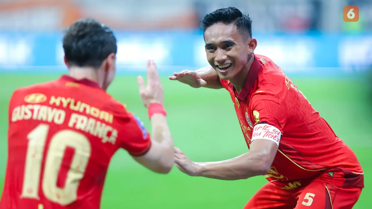 Foto: Macan Kemayoran Ngamuk, Persija Lumat Persita di BRI Super League