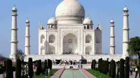 Gelombang panas di India ternyata tak berpengaruh besar terhadap Taj Mahal.