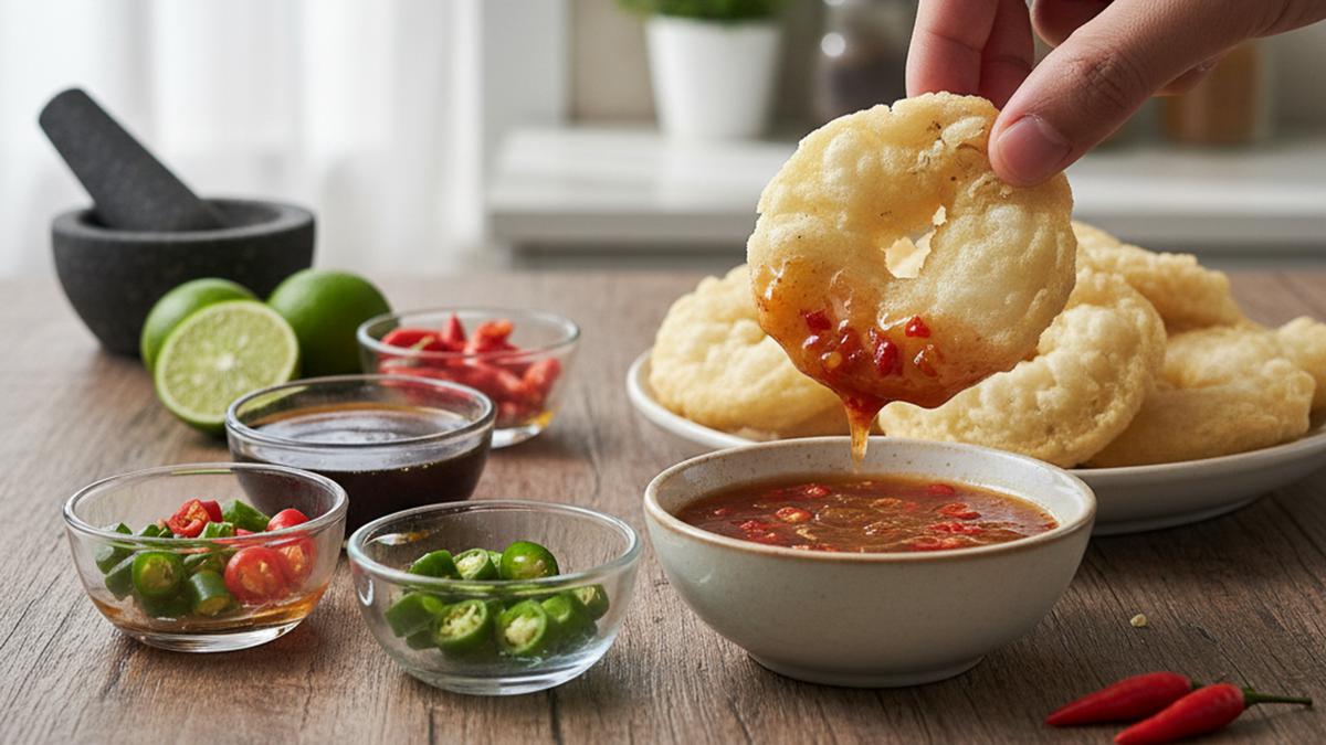 Bumbu Rujak Cireng dan Resep Membuatnya, Pedas Manis Bikin Nagih