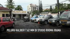 Peluru yang ditemukan di studio Rhoma Irama ternyata peluru kaliber 7,62 mm.