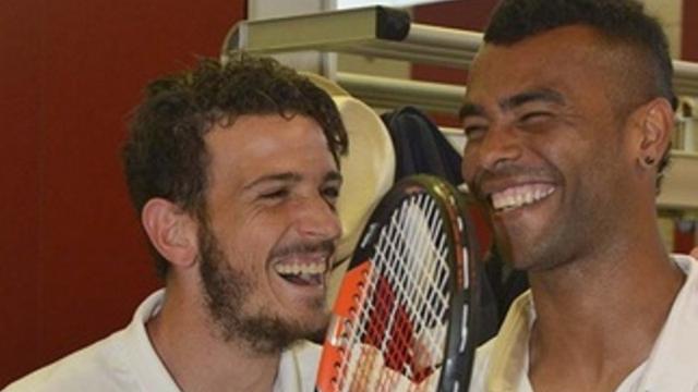 Francesco Totti Dan Bintang AS Roma Bermain Tenis Untuk Amal_15