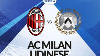 Liga Italia - AC Milan vs Udinese. (Bola.com/Sakti Prabu Pringgodani)