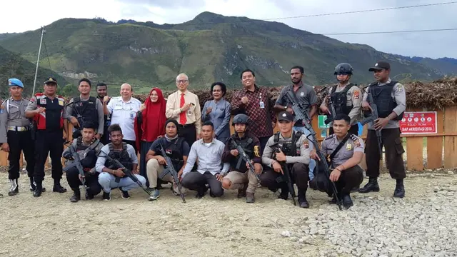 Pihak RSUD Tiom pun meminta bantuan keamanan saat surveyor Komisi Akreditasi Rumah Sakit (KARS) (Foto: Dok BPJS Kesehatan)