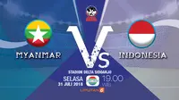 Myanmar Vs Indonesia AFF U-16 2018