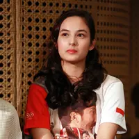 Chelsea Islan di acara Preskon film 3 Srikandi (Deki Prayoga/bintang.com)