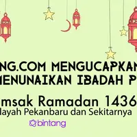 Berikut jadwal puasa 2015 untuk Kota Riau.