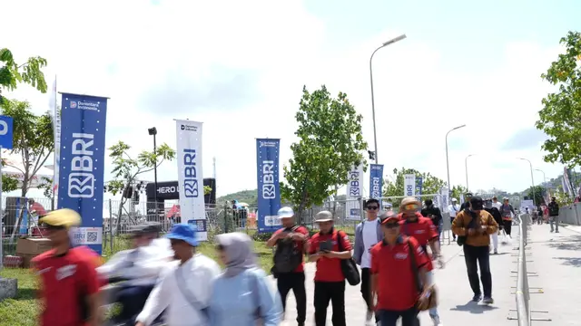 BRI Ramaikan MotoGP Mandalika 2025 dengan Layanan Digital, Cashback, dan Berdayakan UMKM Lokal