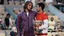 Kemenangan di French Open tahun ini merupakan juara kali ke duanya pada tahun 2016. Saat ini ia hampir menyamai rekor dua pemain tenis terbaik dunia. Petenis 34 tahun ini hanya terpaut satu gelar grand slam dari Roger Frederer dan Rafael Nadal. (Foto: AP/Thibault Camus)