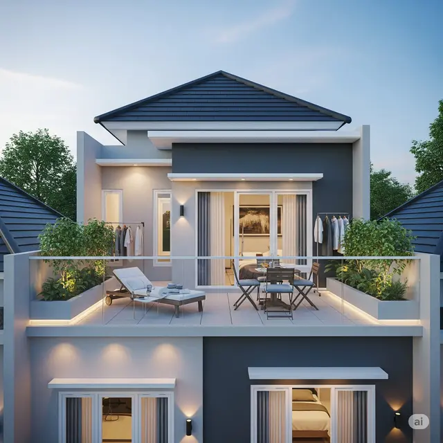 Rooftop Garden Multifungsi