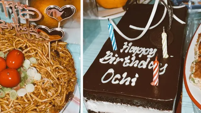Kejutan ulang tahun ke-23 Ochi Rosdiana (Foto: Instagram/@ochi24)
