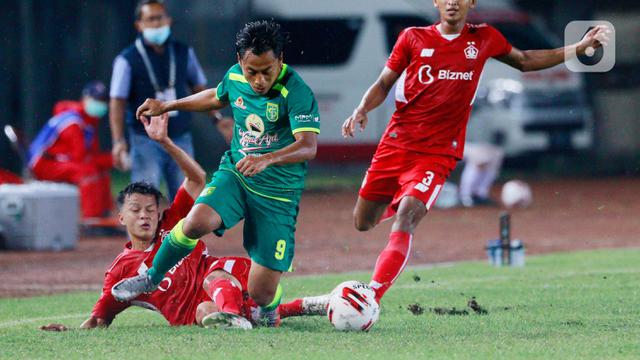 Samsul Arif Cetak 2 Gol, Persebaya Bungkam Persik Kediri