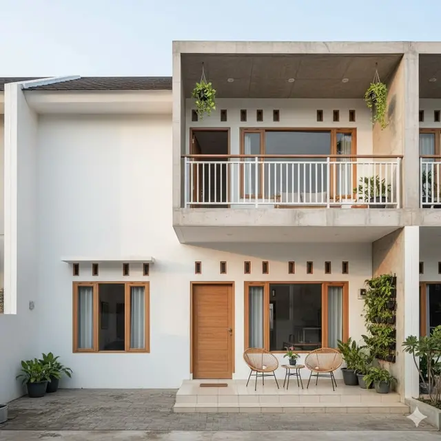 Integrasi Teras/Balkon yang Bisa Ditutup
