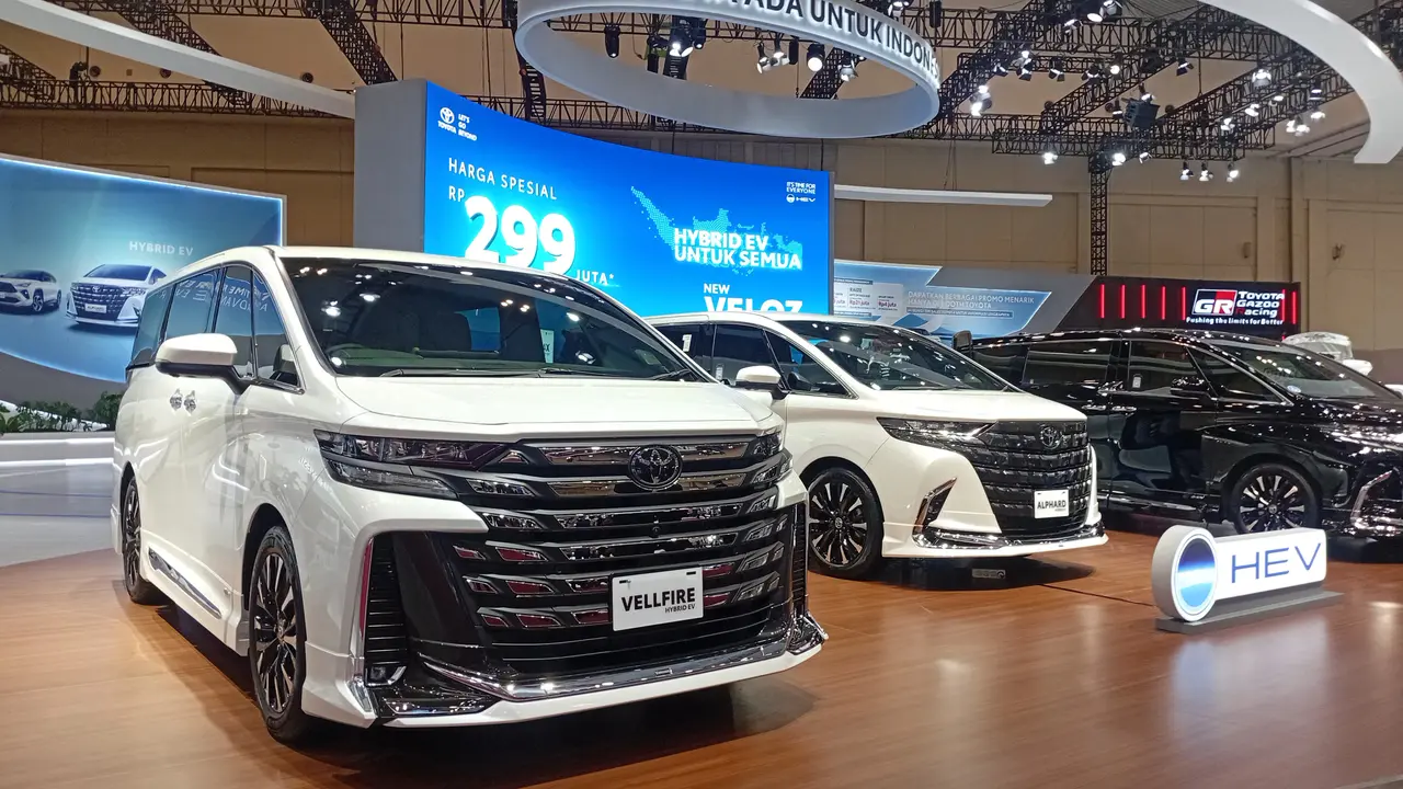 Toyota Vellfire di GJAW 2025