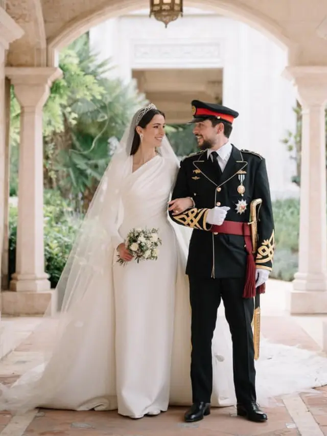 Putra Mahkota Hussein-Rajwa Alseif dari Yordania