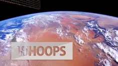 Saking jernihnya, tampilan atmosfer dan permukaan bumi dapat terlihat dengan jelas.