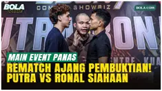 Putra Abdullah menghadapi Ronal Siahaan pada main event Byon Combat Showbiz 7 di World Trade Centre Kuala Lumpur, 25 April 2026. Duel ini menjadi laga pembuktian kedua petarung di panggung internasional.