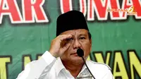 Bertempat di Kantor DPP PPP, Prabowo resmi mendapat dukungan penuh dari Partai berlambang Kabah ini (Liputan6.com/Faizal Fanani)