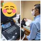 Denny Caknan pamer foto saat sang istri Bella Bonita USG ke dokter kandungan, terlihat bahagia saat umumkan kehamilan anak pertama. Sumber (IG: @bellabonita_r.a @denny_caknan)