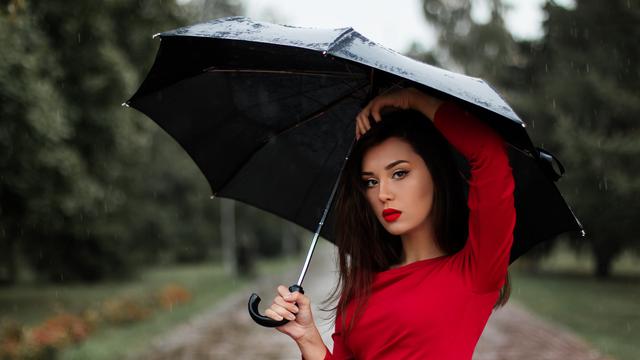 Ilustrasi kata-kata indah, hujan