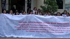 Pihak  sekolah Saint Monica membantah semua pemberitaan atas kasus pelecahan seksual yang terjadi di kelompok bermain (Tam)