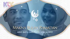 Begini Ario Bayu dan Putri DA 4 memaknai bulan Ramadan