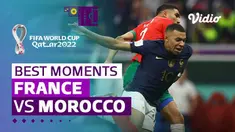 Berita video tiga momen terbaik yang terjadi pada laga semifinal Piala Dunia 2022 antara timnas Prancis melawan timnas Maroko, Kamis (15/12/2022) dini hari WIB.