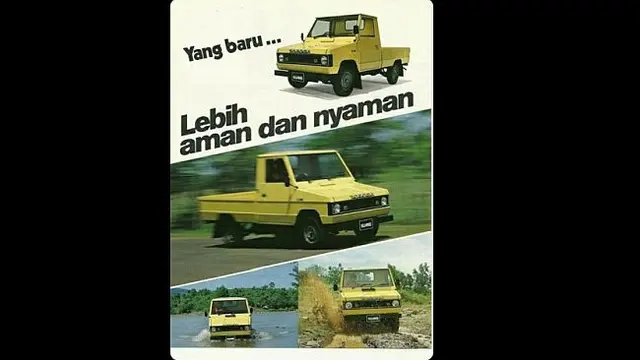 4. Potret iklan Toyota Kijang lainnya, mobil ini dulu dikenal sangat bandel.