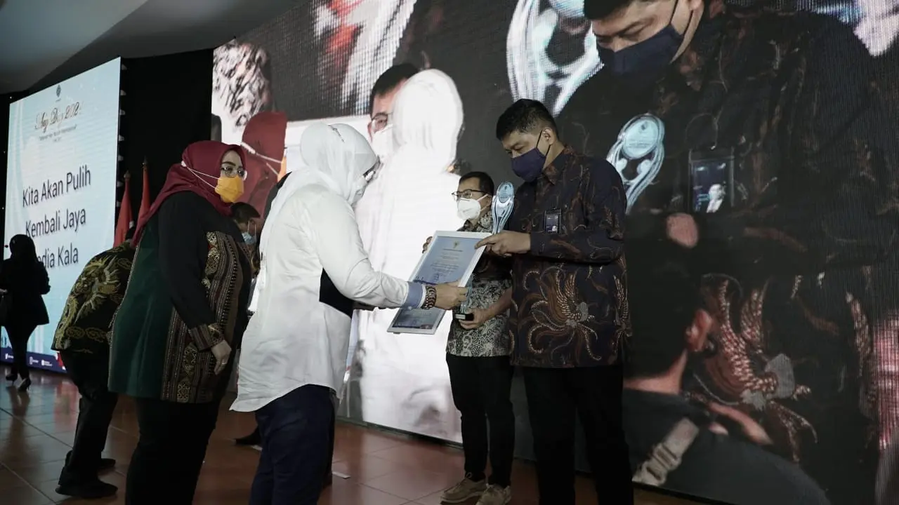 Zero Accident Selama Pandemi Covid-19, Telkom Raih Penghargaan dari Kemnaker