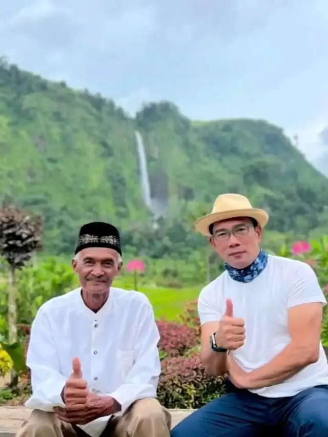 Kisah Ridwan Kamil Touring Naik Motor Selama 3 Jam ke Rumah Viral Pemandangan Surga