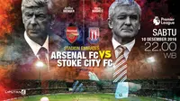 Arsenal FC vs Stoke City (Liputan6.com/Abdillah)