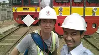 Kisah persahabatan Shota Noda (21) dan  Syahri Rochmat (24), menjadi viral di media sosial karena ponsel hilang di kereta api. Foto : Twitter | @syahrirochmat