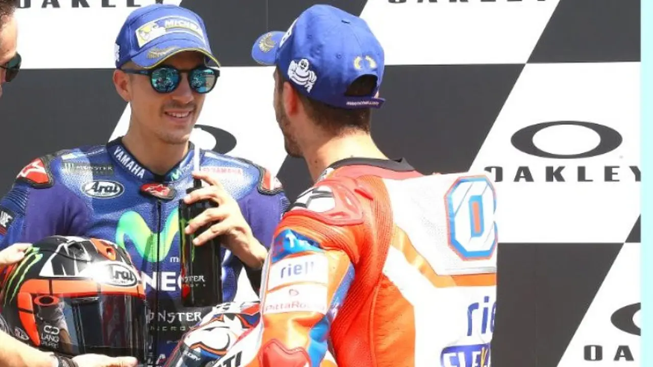 Vinales Legawa Cuma Finis di Posisi Dua MotoGP Italia