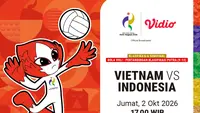 Jadwal Asian Games 2026 Men’s Volleyball - Vietnam vs Indonesia: Misi Bangkit Lawan Vietnam di Vidio