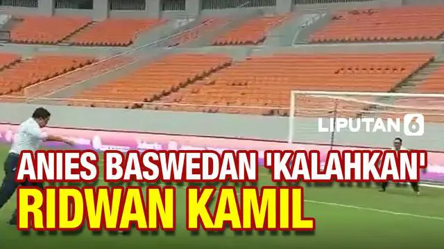 VIDEO: Duel Panas Anies Baswedan vs Ridwan Kamil di JIS