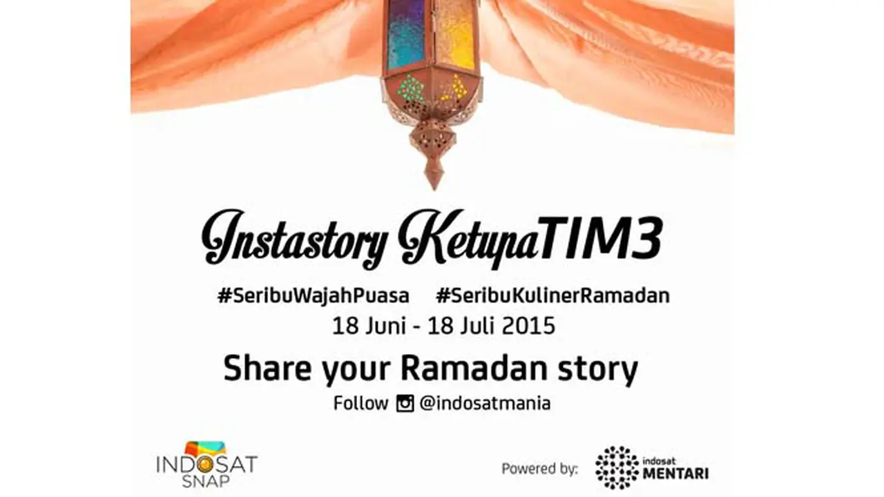 "Indosat Instastory Ramadan" Menanti Foto dan Cerita Anda