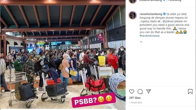 Ressa Herlambang (Foto: Instagram/@ressaherlambang)