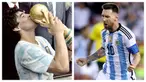 Timnas Argentina yang telah mengoleksi dua trofi juara menjadi salah satu negara langganan tampil di ajang Piala Dunia. Termasuk di edisi 2022 Qatar, Tim Tango telah tampil 18 kali dan menempati posisi ke-4 bersama Italia dalam daftar negara dengan penampilan terbanyak di ajang Piala Dunia. Dalam perjalanannya, ada beberapa pemain Argentina yang telah menoleksi banyak penampilan atau caps di ajang Piala Dunia. Berikut daftar 5 besarnya. (Kolase AFP)