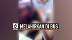 Seorang wanita hamil mengalami kontraksi saat perjalanan di dalam bus dari Cagayan de Oro City, Filipina. Lebih dari 20 penumpang bus membantu wanita itu melahirkan.