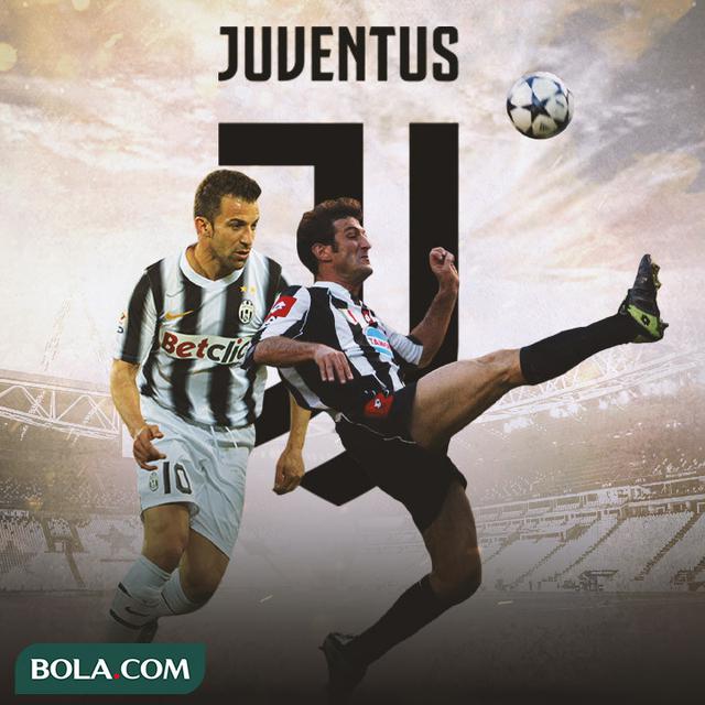 Juventus - Del Piero dan Ciro Ferrara