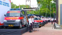 Mobil pelayanan saksi Polda Riau yang ramah disabilitas untuk kelancaran penegakan hukum. (Liputan6.com/Istimewa)