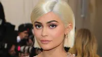 Kylie Jenner dituduh melakukan plagiarisme. (Neilson Barnard / AFP)
