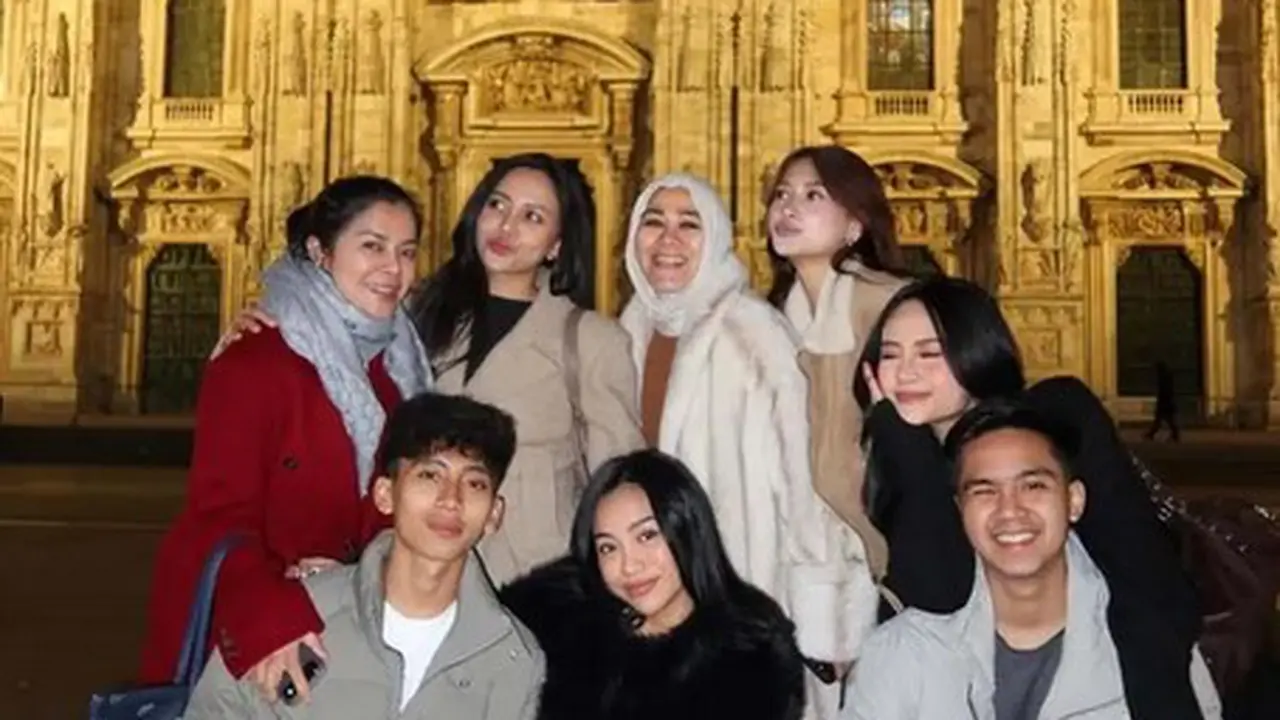 Rachel Vennya memboyong keluarga ke Milan, Italia (IG rachelvennya)